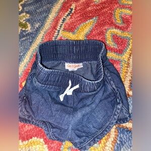 Infant denim shorts
